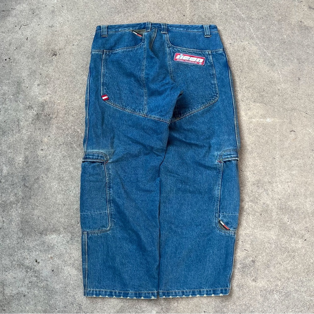 ICON JNCO type baggy biker y2k jeans